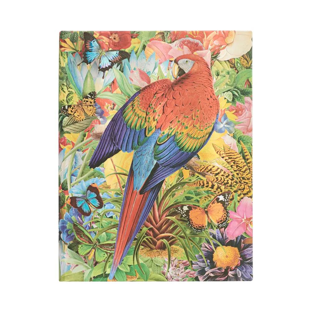 Journal, Art & School, 7"x9", Paperblanks, Ultra, Hardcover Journal, Tropical Garden, 759695